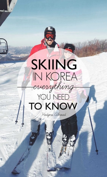 Skiing in Korea // Everything you need to know