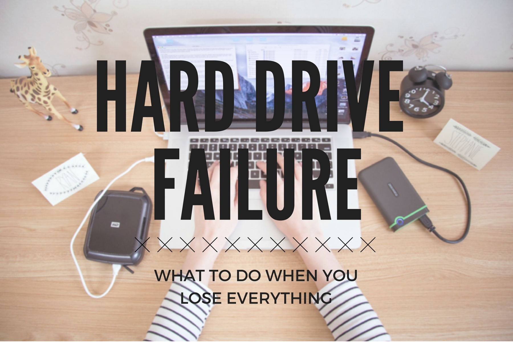 Hard drive failure // What to do when you lose everything