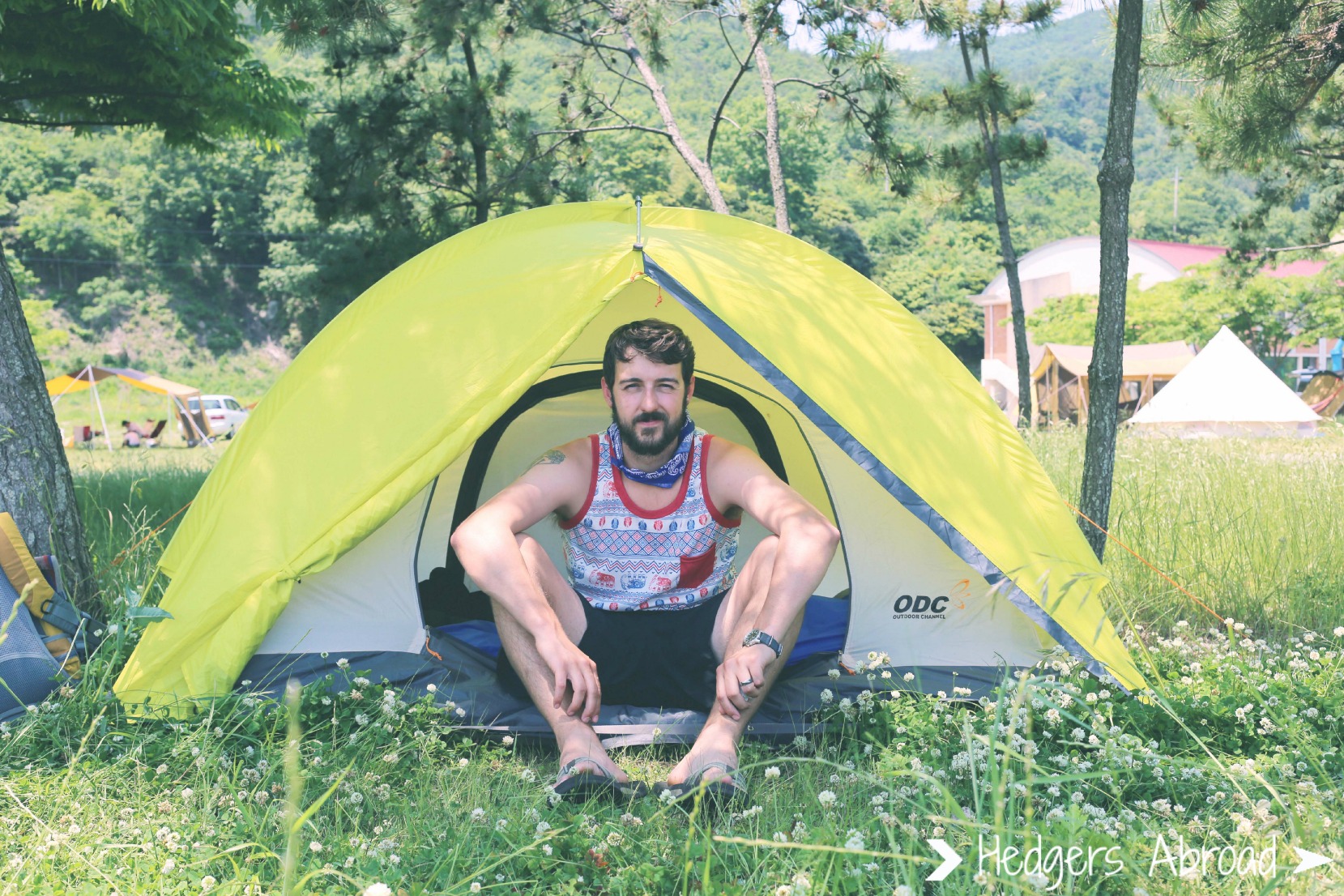 Camping in Korea