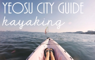 Yeosu City Guide // Kayaking Locations