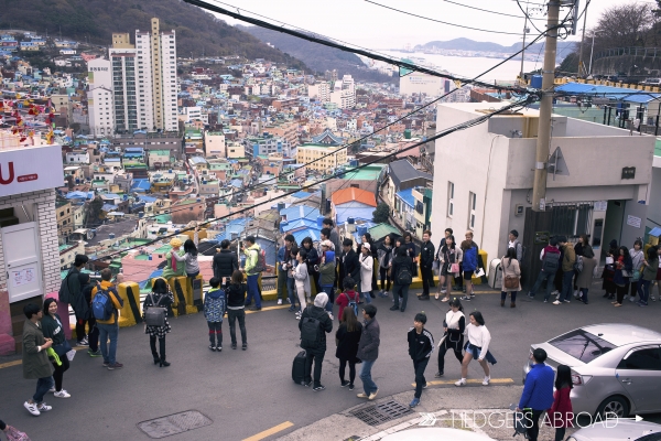 The most colorful neighborhood in South Korea // GAMCHEON VILLAGE