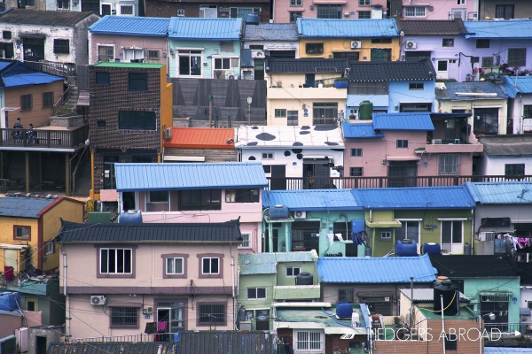 The most colorful neighborhood in South Korea // GAMCHEON VILLAGE