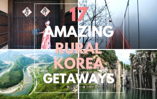 17 Amazing Rural Korea Getaways // KOREA