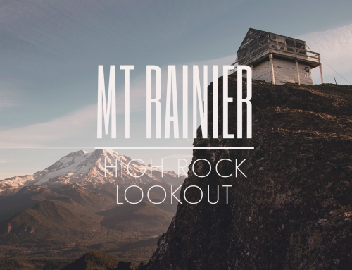 Mt. Rainier From High Rock Lookout